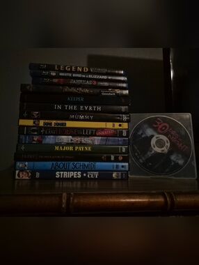 Blu-ray and DVD movies